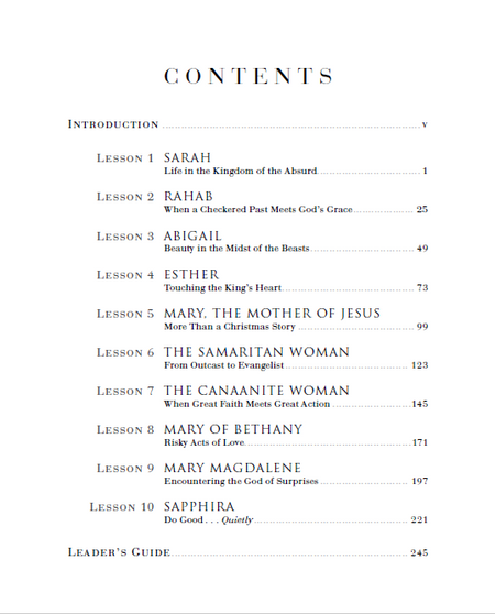 Ten Women of the Bible Updated Edition: How God Used Imperfect People to Change the World by HarperCollins, product view 3