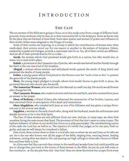 Ten Women of the Bible Updated Edition: How God Used Imperfect People to Change the World by HarperCollins, product view 4