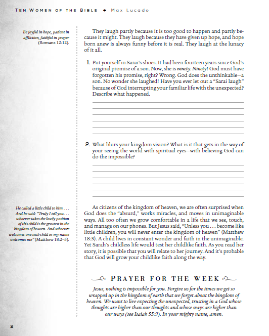 Ten Women of the Bible Updated Edition: How God Used Imperfect People to Change the World by HarperCollins, product view 6