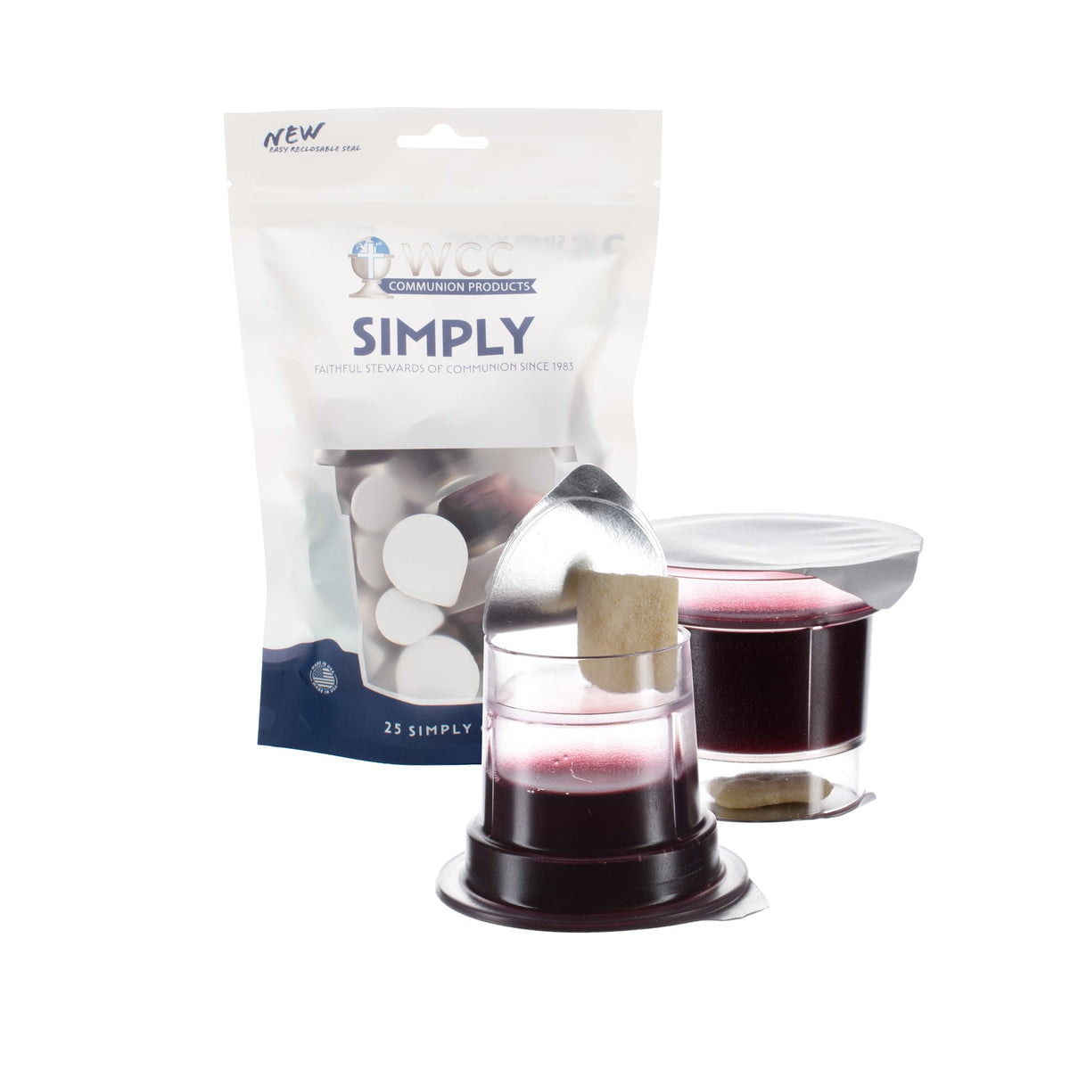 BAGGED Simply Cup - Juice/Bread - (25 Units) by WCC