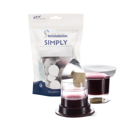BAGGED Simply Cup - Juice/Bread - (25 Units) by WCC