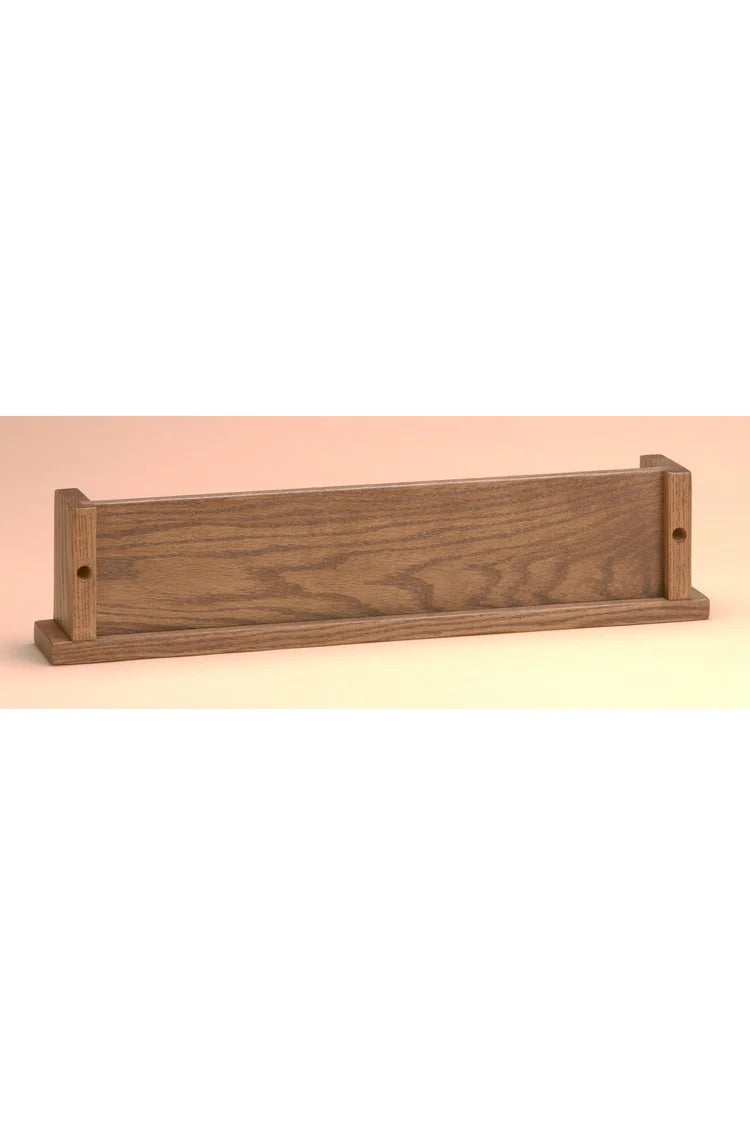 Solid Oak Pew Rack