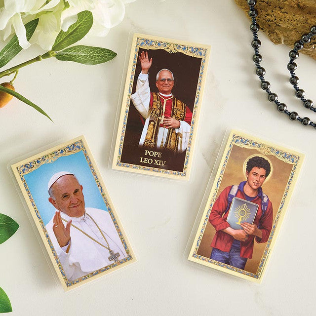 Pope Leo XIV Holy Card