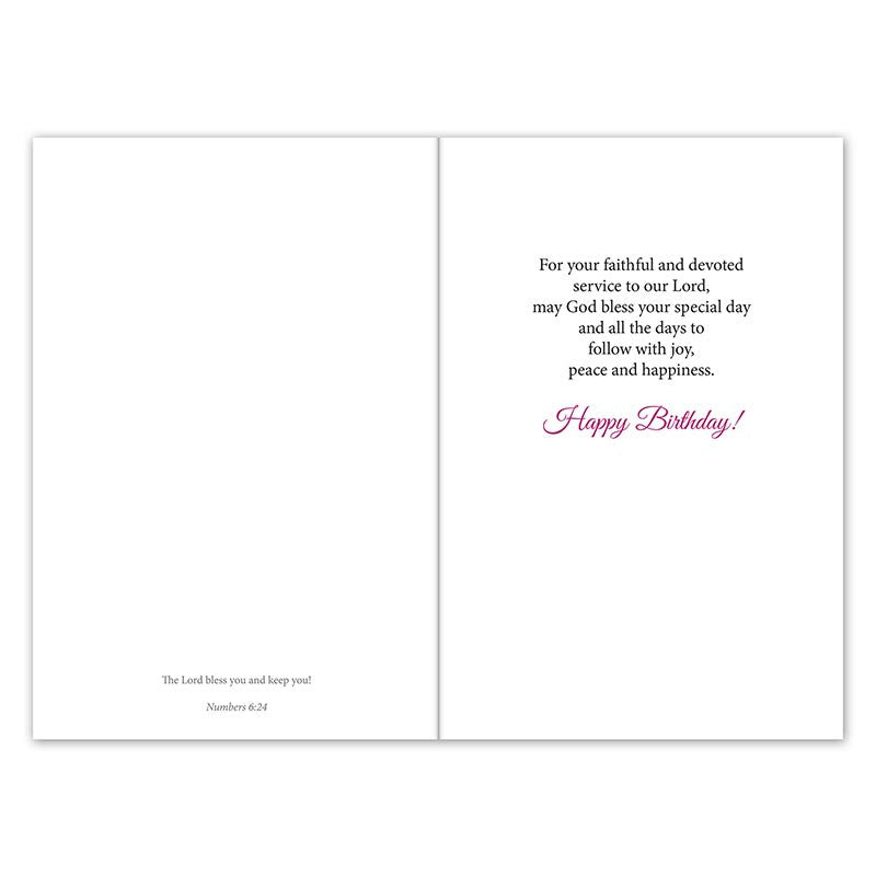 Birthday Card - For Nun