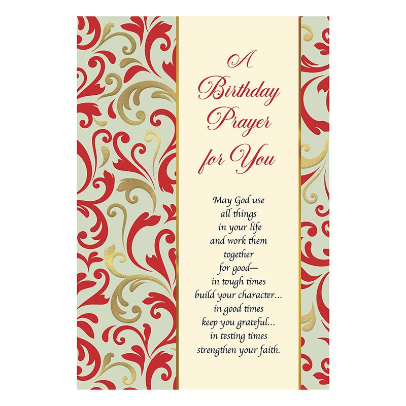 Birthday Card - A Prayer for You