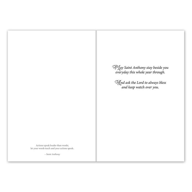 Saint Anthony's Day Card