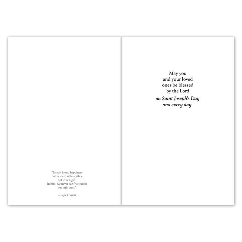 Saint Joseph's Day Card