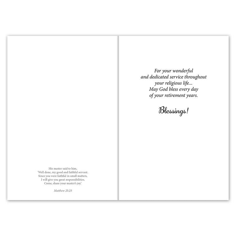 Retirement Card - General with Dove