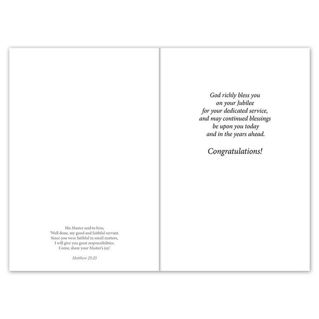 Anniversary Card - Priest