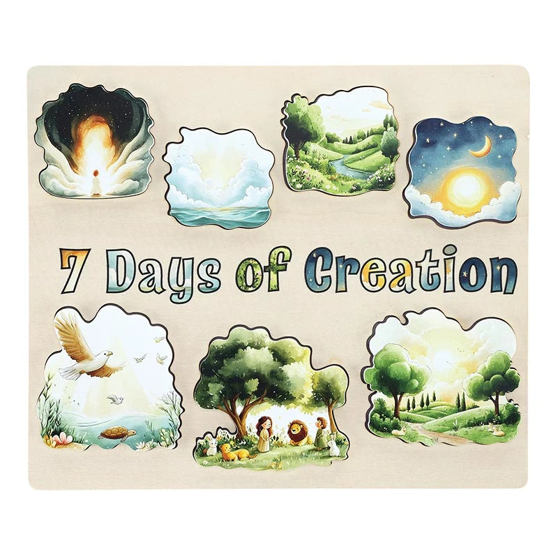 7 Days of Creation Story Puzzle