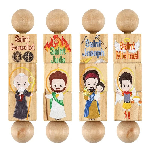 Mighty Men Saints Rotating Puzzle