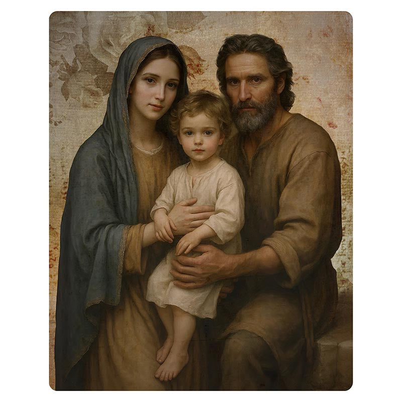 Jeannette Gianola Printed Wood Plaque - Holy Family