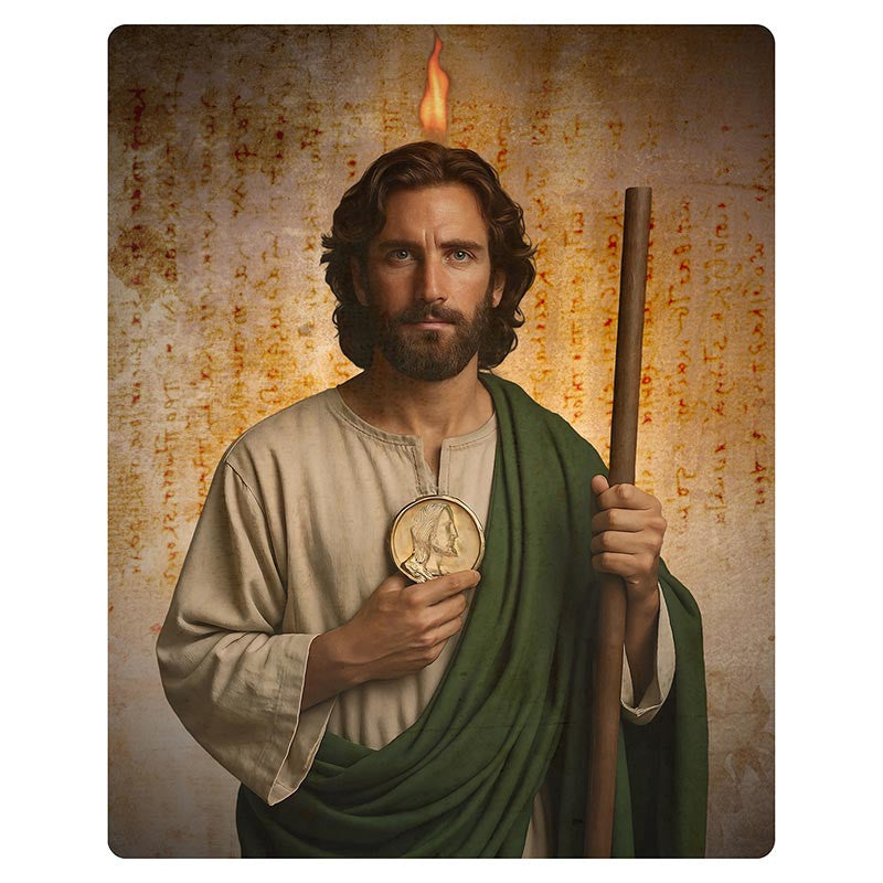Jeannette Gianola Printed Wood Plaque - Saint Jude