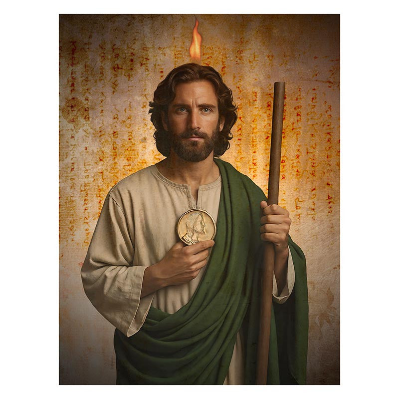 Jeannette Gianola Wood Block - Saint Jude