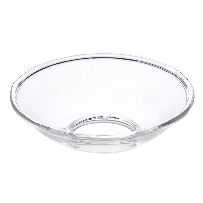 Glass Altar Candel Drip Protector - Round Glass Altar Candle Drip Protector - Round Glass Altar Candle Drip Protector - Round