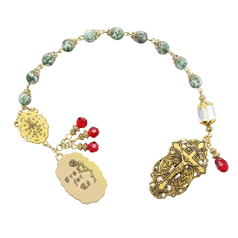Our Lady of Guadalupe Adoration One Decade Rosary by Catholic Brands, product view 3