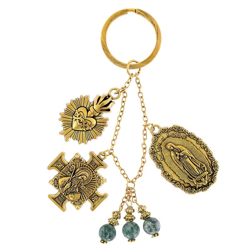 Our Lady of Guadalupe Adoration Keychain