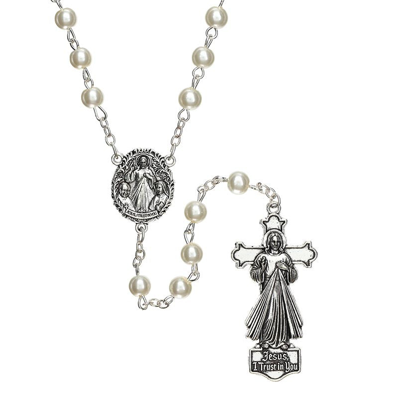 Ivory Divine Mercy Guilia Signorelli Rosary