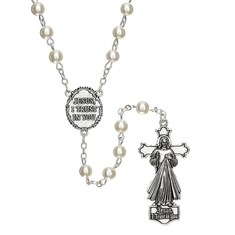 Ivory Divine Mercy Guilia Signorelli Rosary