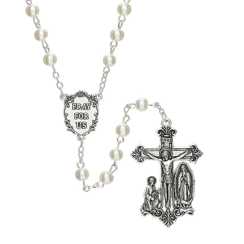 Ivory Our Lady of Guadalupe Guilia Signorelli Rosary