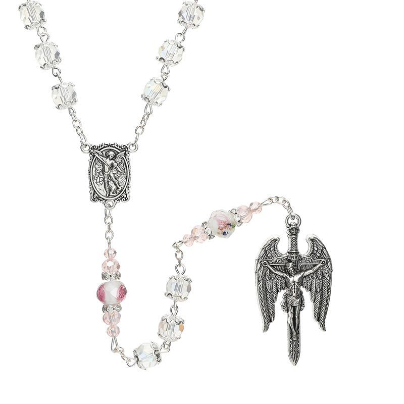 Crystal Saint Michael Guilia Signorelli Rosary