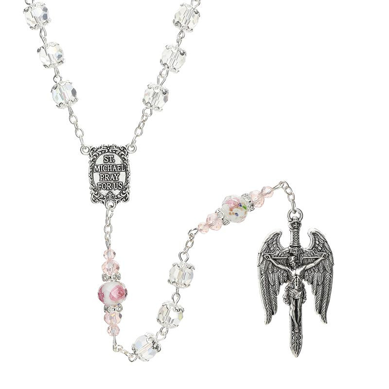 Crystal Saint Michael Guilia Signorelli Rosary