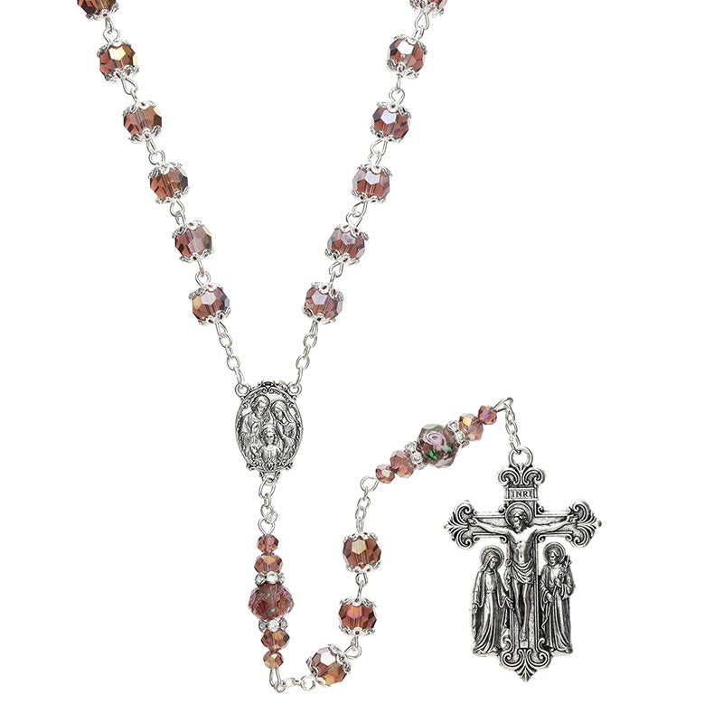 Amethyst Holy Family Guilia Signorelli Rosary