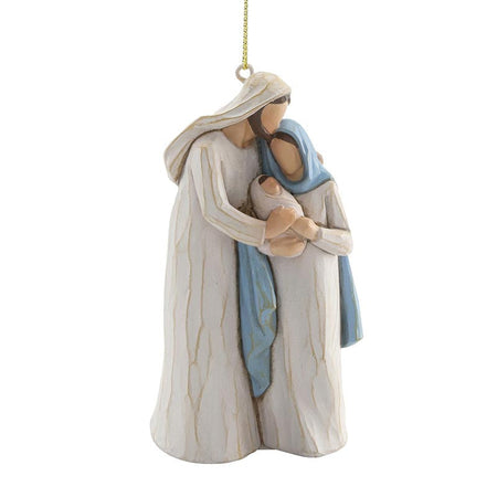 Devoted Holy Family Ornament, one of the items in the Devoted and Gentle Holy Family Ornament Pair. A photograph of the assembled set is pending.