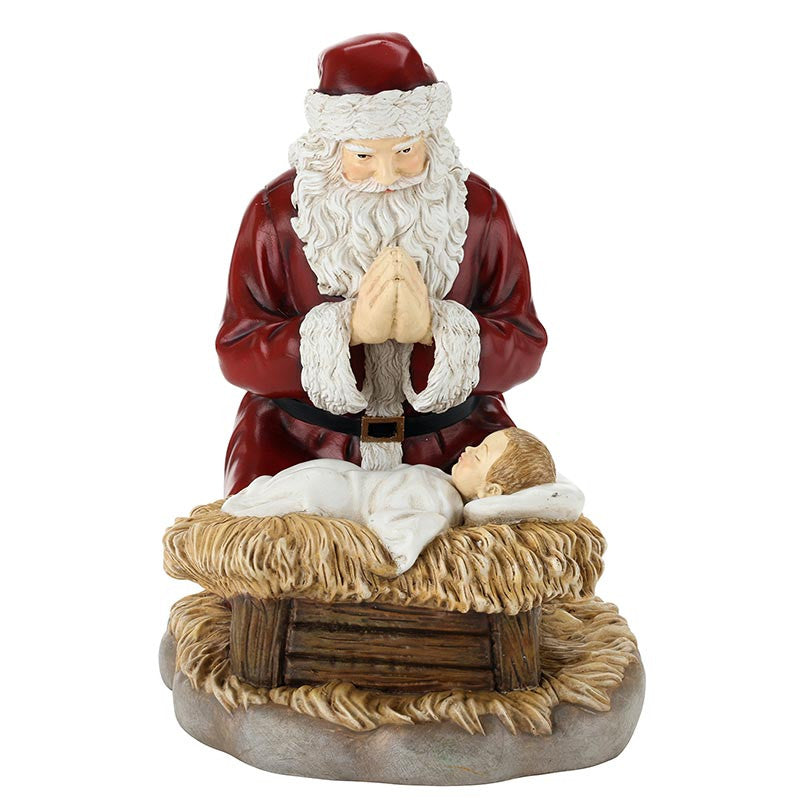 Devoted Kneeling Santa