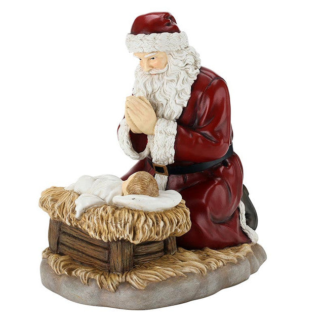 Devoted Kneeling Santa