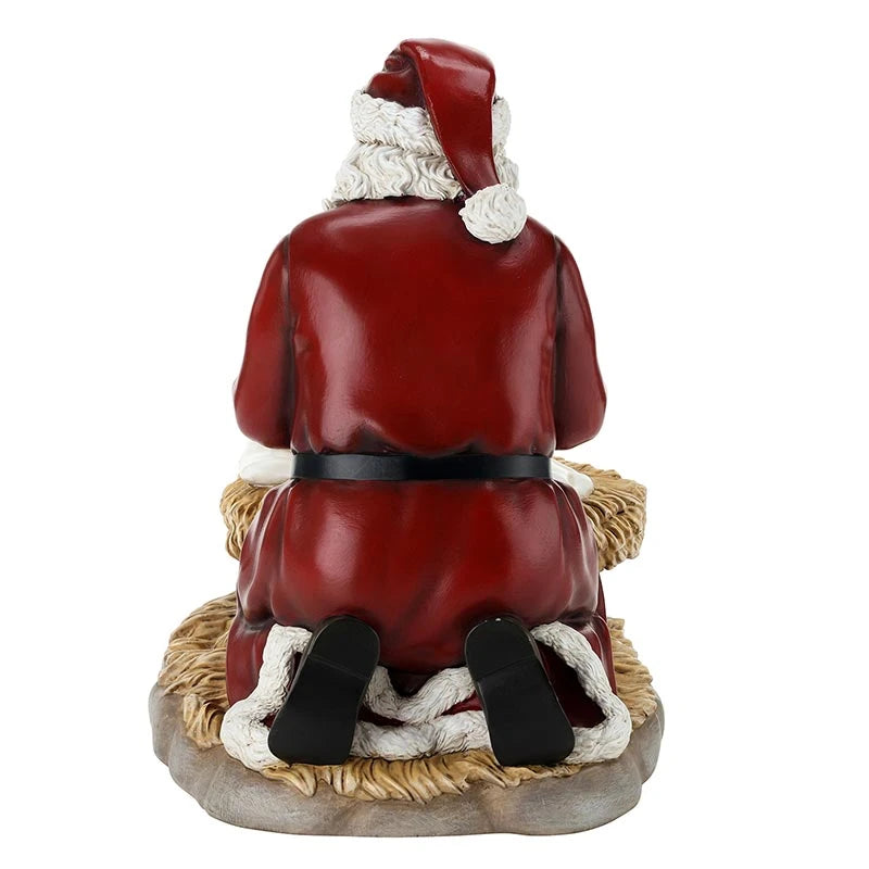 Devoted Kneeling Santa by Christian Brands, product view 4