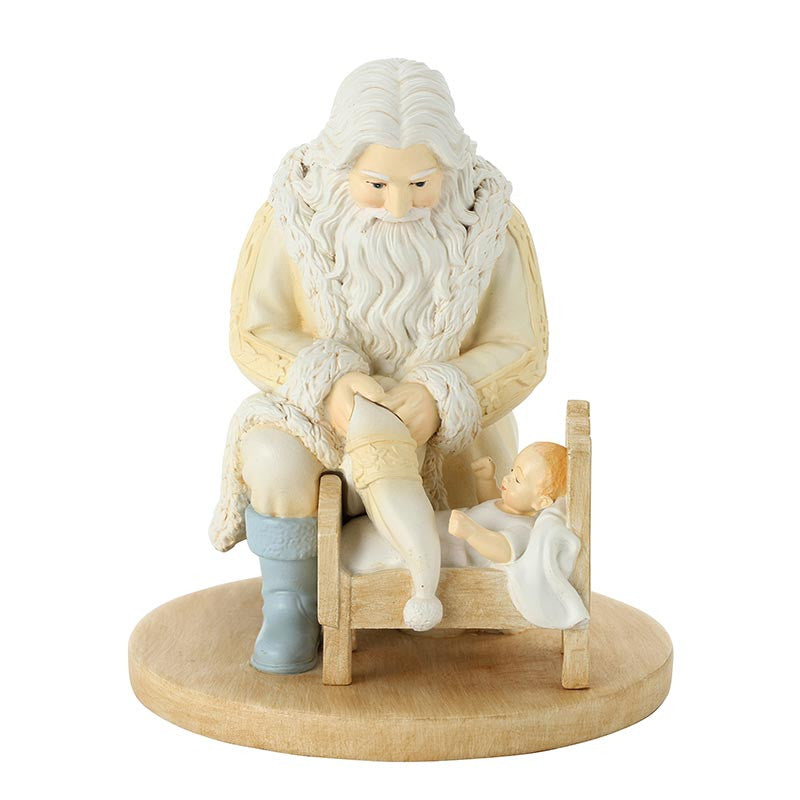 Kneeling Santa