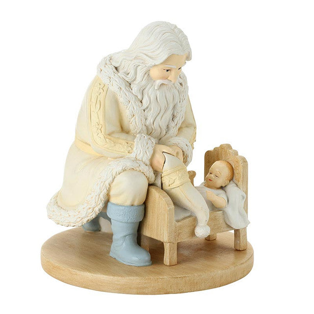 Kneeling Santa