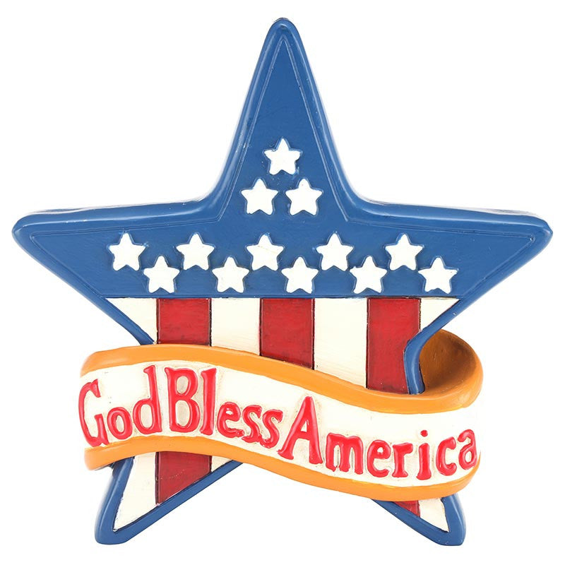 God Bless America Star Figurine