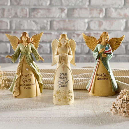 Hail Mary Angel Figure by Christian Brands, product view 5