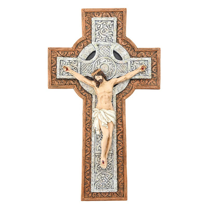 Jacquard Crucifix