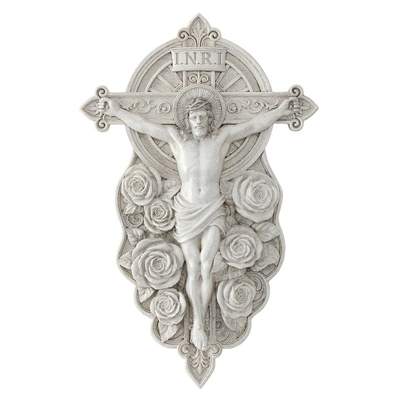 Crucifix with Roses