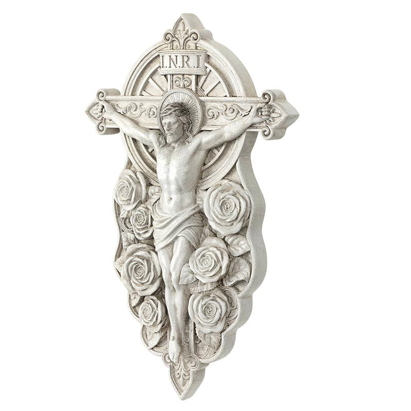 Crucifix with Roses