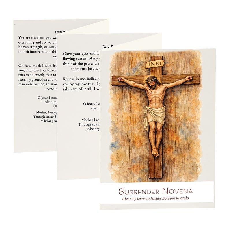 Surrender Novena Accordion Card