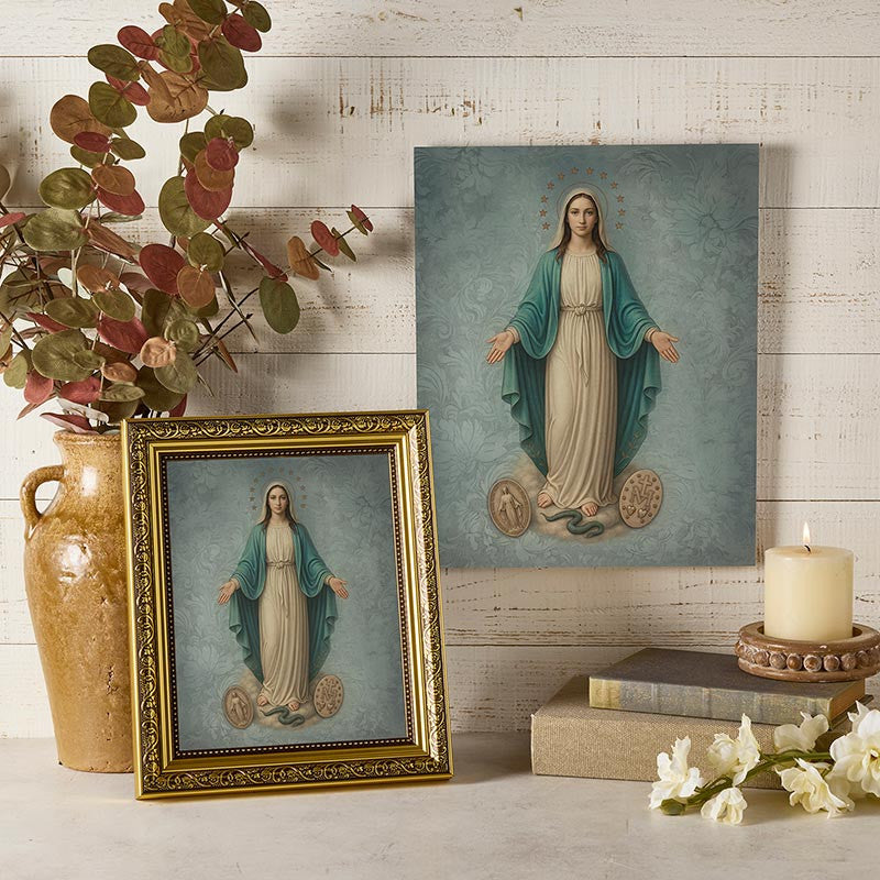 Our Lady of Grace Wall Plaque