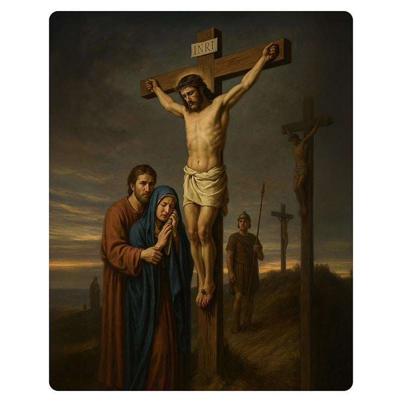 The Crucifixion Wall Plaque
