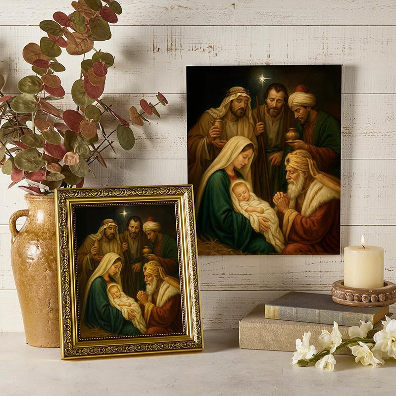 Adoration of the Magi Wall Plaque