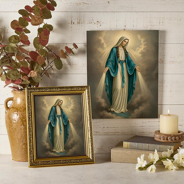 Mary Full of Light Wall Plaque