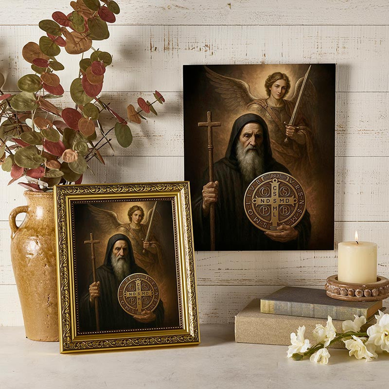 The Holy Protectors Wall Plaque