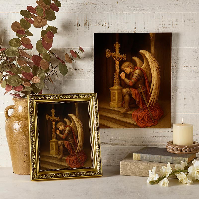 Saint Michael the Archangel Wall Plaque