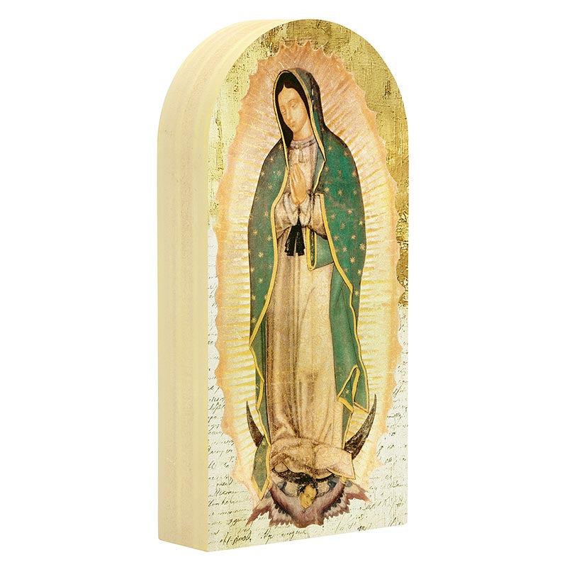 Our Lady of Guadalupe Arched Plaque