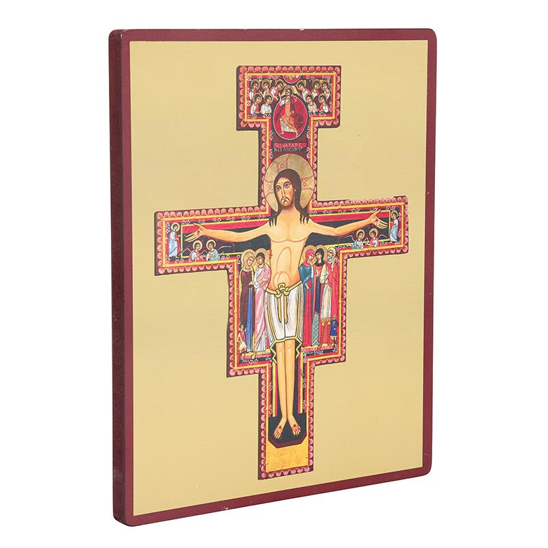 San Damiano Crucifix Wall Plaque