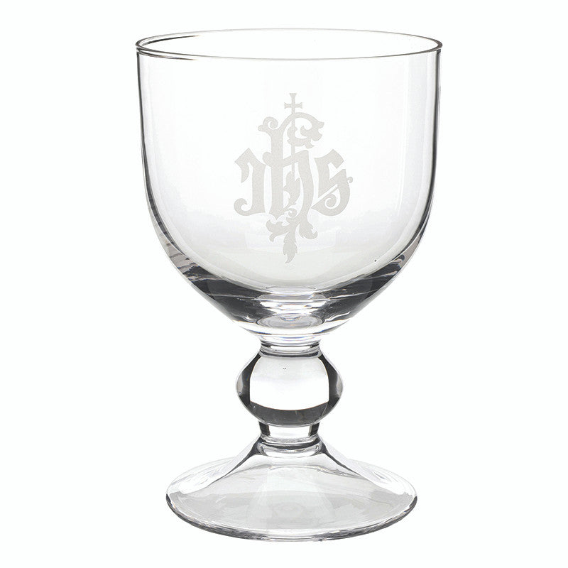 IHS Glass Chalice