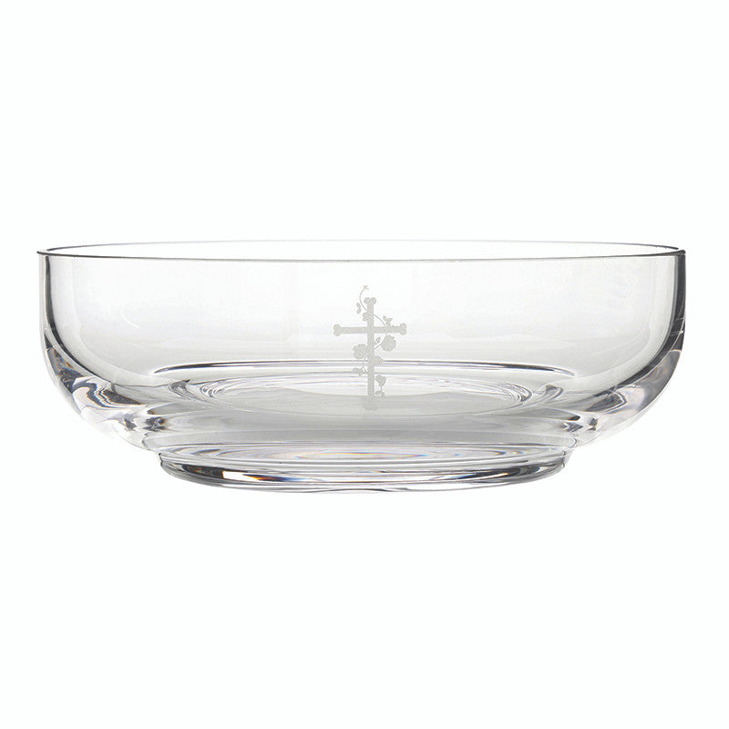 Floral Glass Bowl Paten