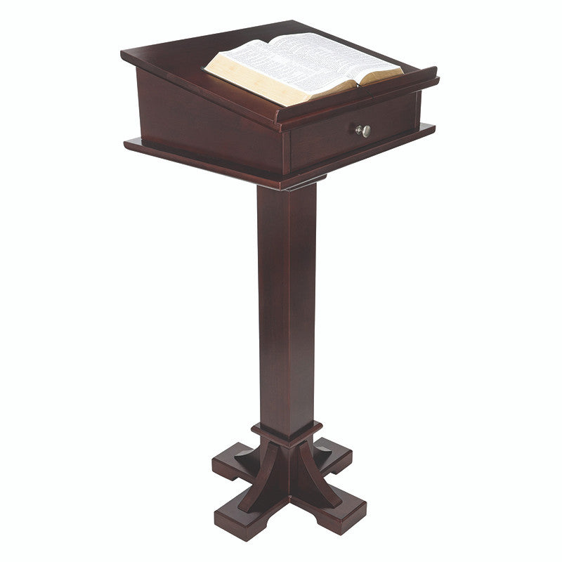 Wood Lectern - Walnut